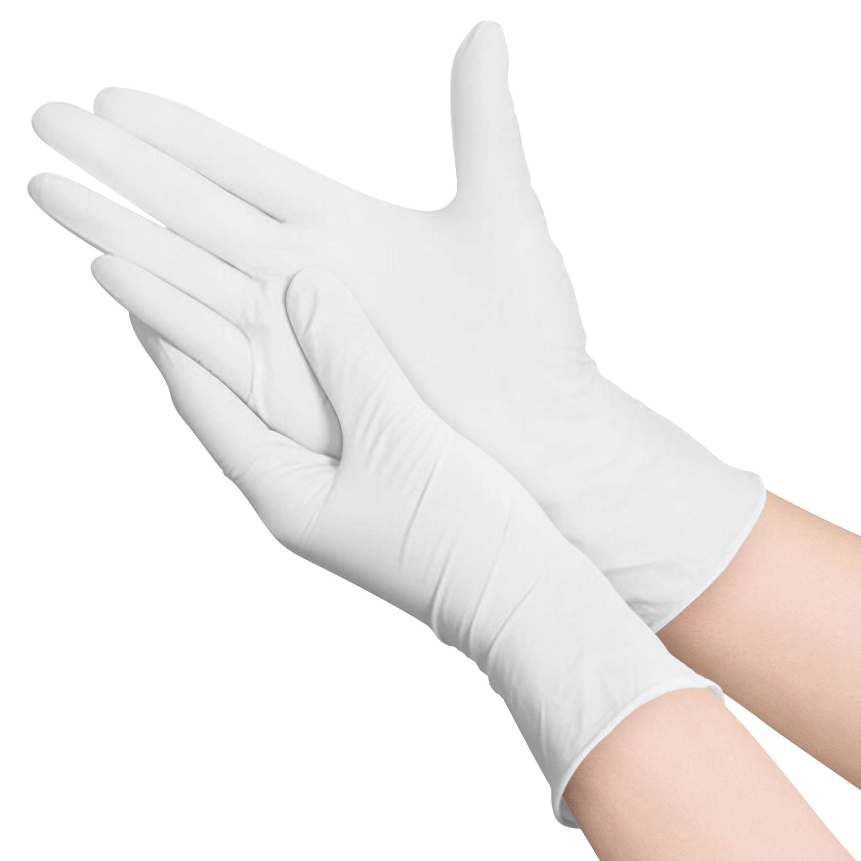 Nitrilhanske Amabilia Pro XL 100-pack vit