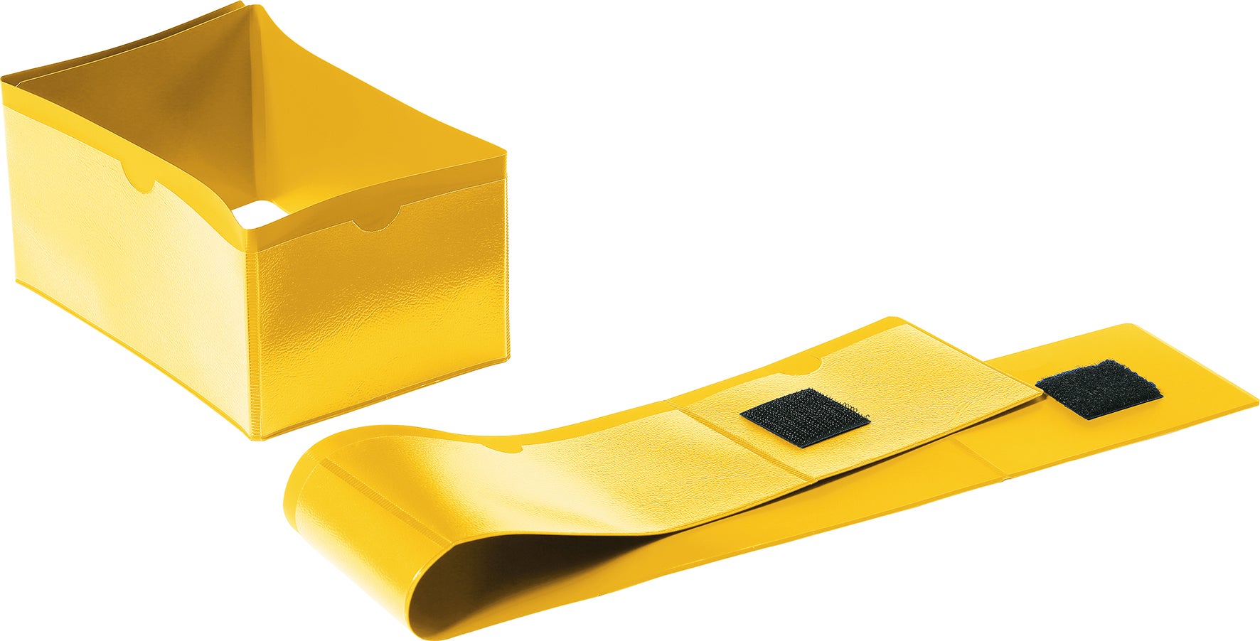 Pallfotsficka 145 x 75 mm gul 50 st/fp