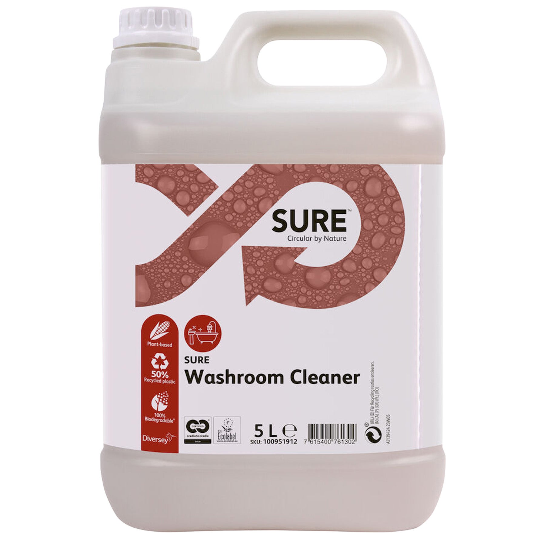Sanitetsrengöring SURE Washroom Cleaner 5 liter