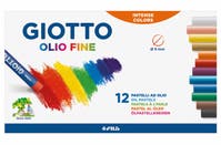 Oljepastellkrita Giotto 12/fp
