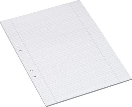 Provskrivningsblad/Arbetsblad A3 vikt till A4