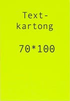 Kartong 70 x 100 cm fluor gul 5 st/fp