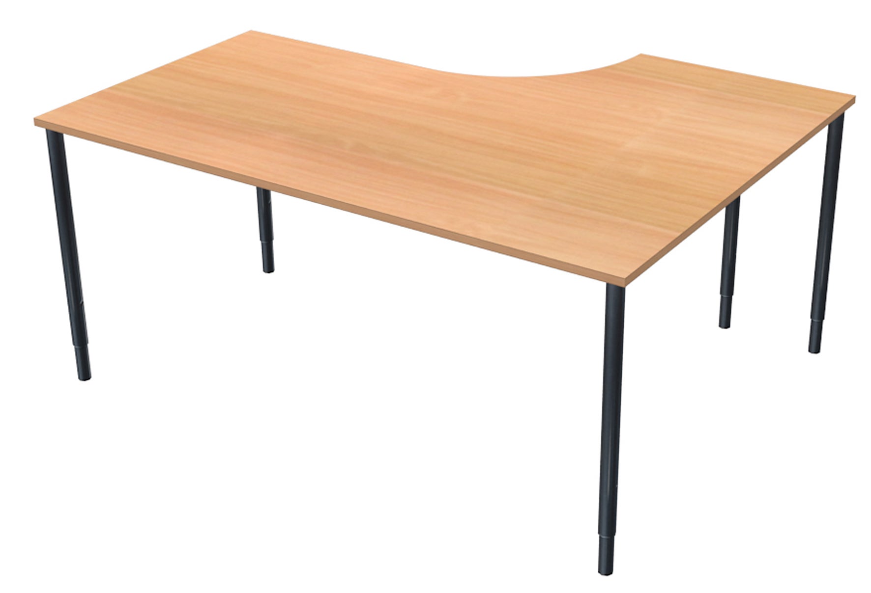 Skrivbord Bas 160x120 cm V Bok Lanab