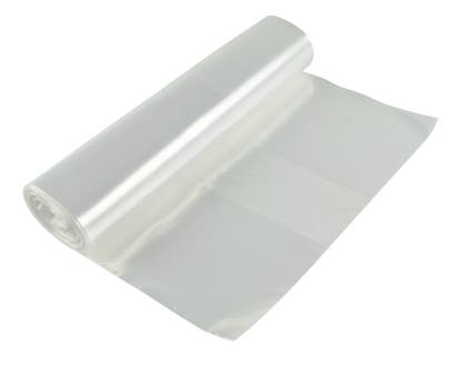 Sopsäck 60 liter 45 my transparent 25/rl