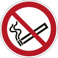 Varseldekal "Rökning förbjudet"