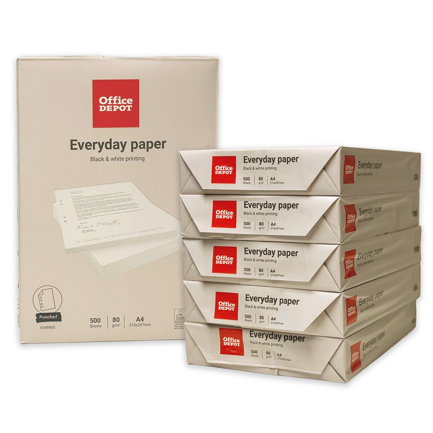 Kopieringspapper Everyday A4 80g 500/fp