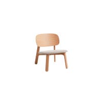 Fåtölj Verona trä/gråbrun