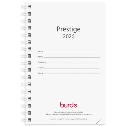 Kalender 2026 Prestige refill