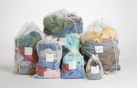 Tvättnät 75 x 100 cm vit med trycklås och dragsnöre