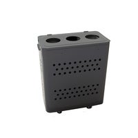 Avfallstunna Patrik grå 3 hål