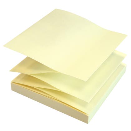 Notis Z-block 75x75 mm gul