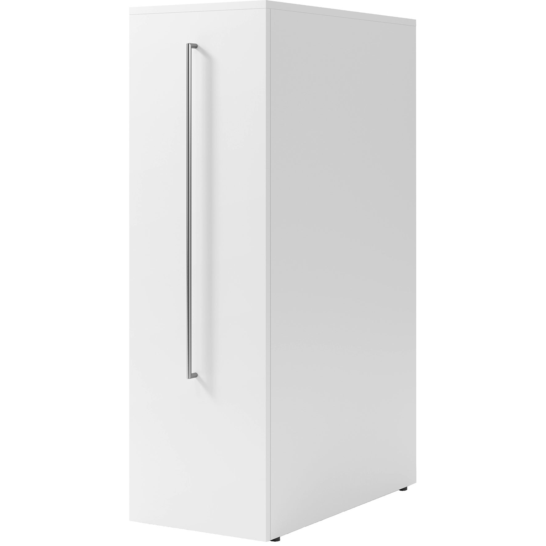 Sidoskåp vitmelamin vänsterutförande Lanab