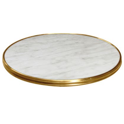 Bordsskiva rund Marble Werzalit®