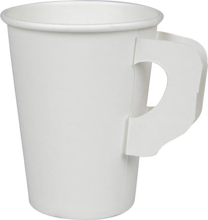 Pappersmugg öra vit 25 cl 50 st/rör