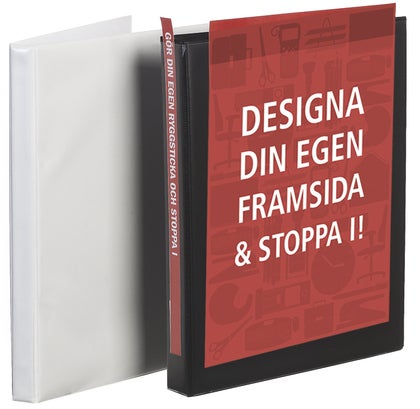 Ringpärm A4 med ficka