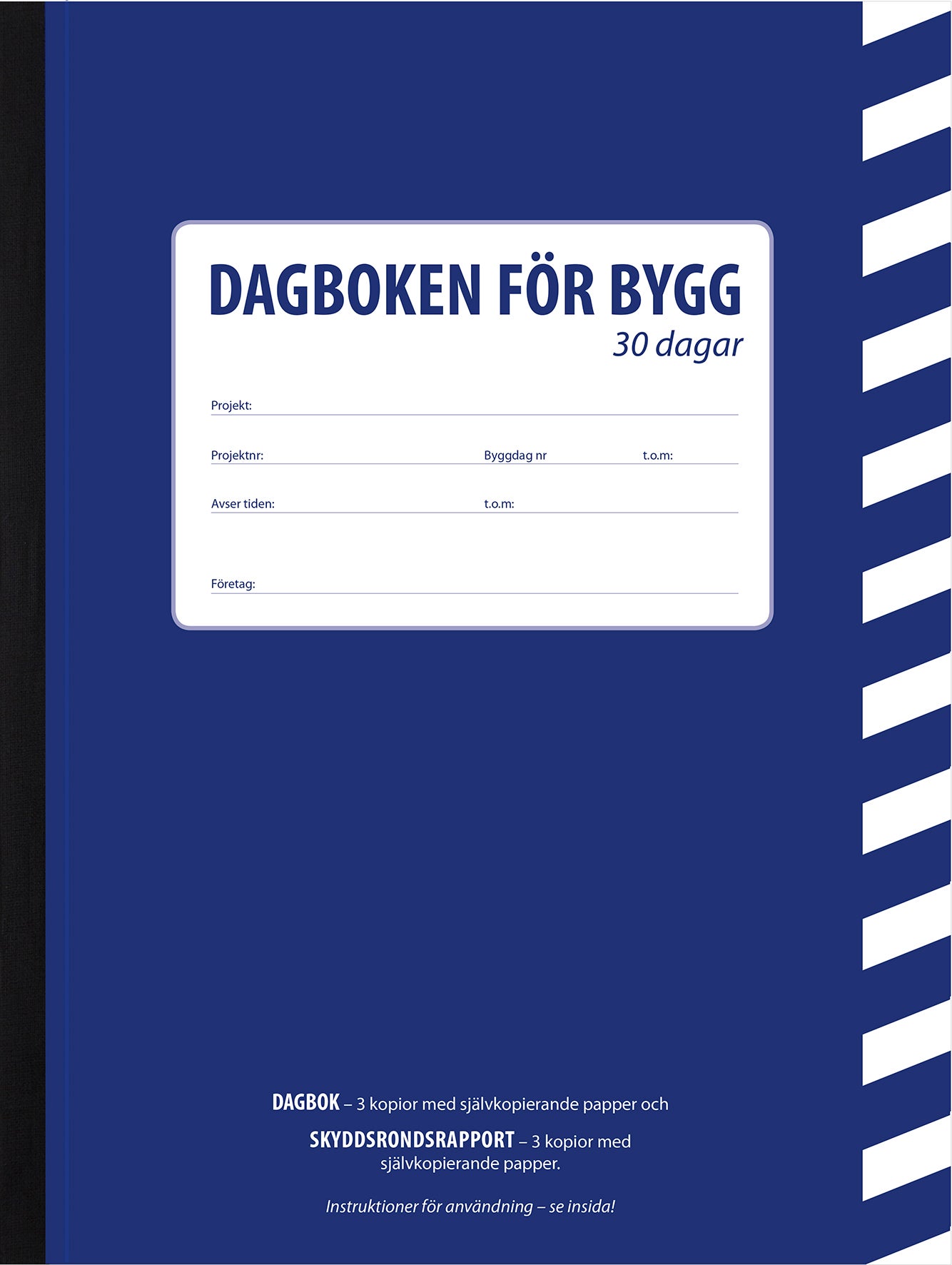 Byggdagbok A4/A5
