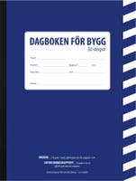 Byggdagbok A4 30 dagars