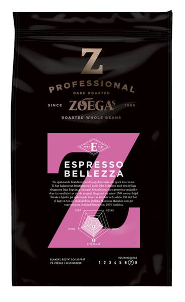 Kaffe Espresso Belezza Hela Bönor 500 g
