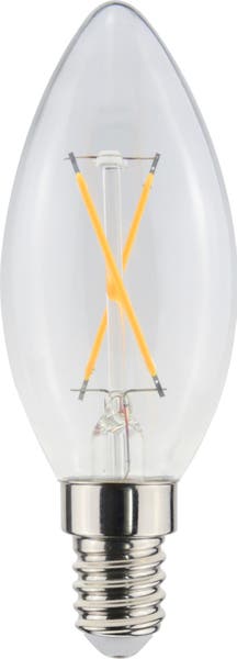 LED Filament kronljus E14 1W
