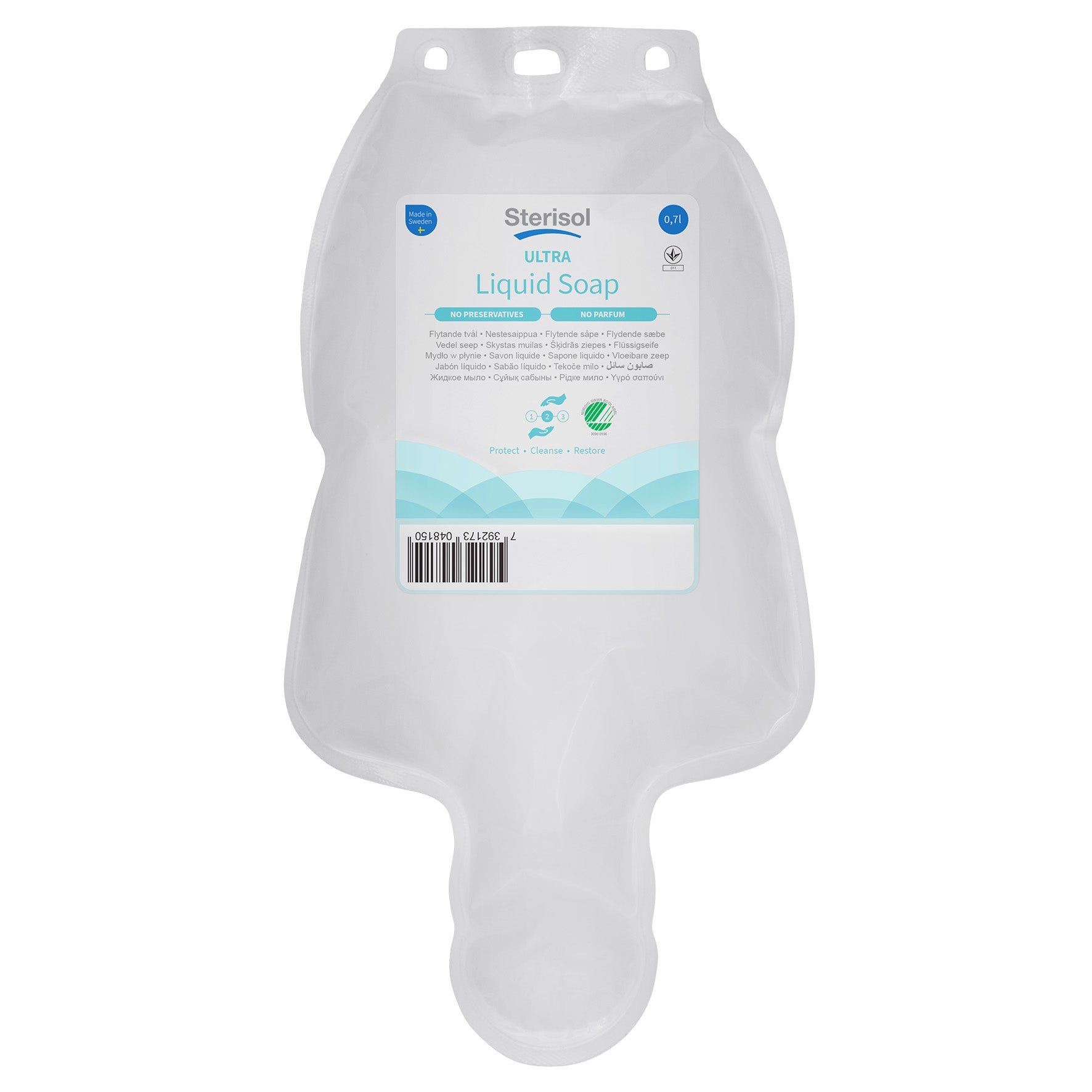 Tvål/schampo Sterisol mild 0,7 liter