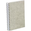 Anteckningsbok Bigso A5 olinjerad canvas linen