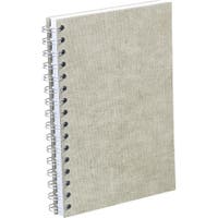 Anteckningsbok Bigso A5 olinjerad canvas linen