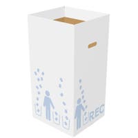 Papperskorg well 125 liter 5 st/fp