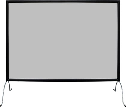 Skyddsskärm enkel båge fot transparent