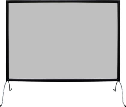 Skyddsskärm enkel båge fot transparent