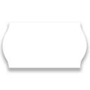 Prismärkningsetikett 26x16 mm G2 vit 6 rullar