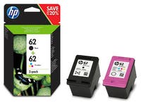 Bläck HP No62 CMYK 2 st/fp