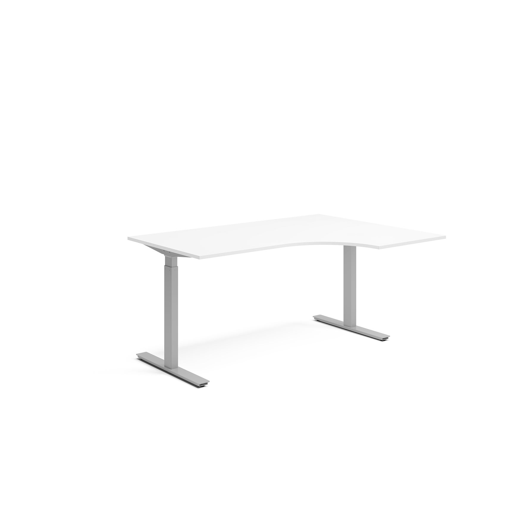 Skrivbord el Ergofunk Smart 800x1600x1200x600 mm Högersvängt