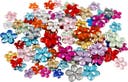 Rhinestones blommor mix 252/fp