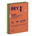 Färgat kopieringspapper A4 80g intense 500/fp