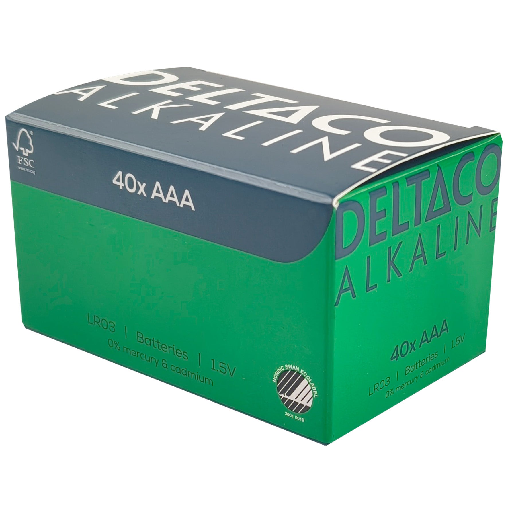  Batteri Ultimate Alkaline AAA LR03 Deltaco