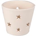 Värmeljusstake vit 12-pack