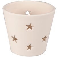 Värmeljusstake vit 12-pack