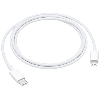 USB-C till Lightning laddkabel 1 m vit