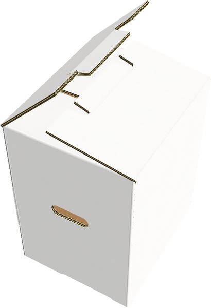 Boklåda 7 mm 316 x 280 x 406 mm