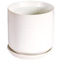 Kruka Palermo 23 cm 7 liter Vit