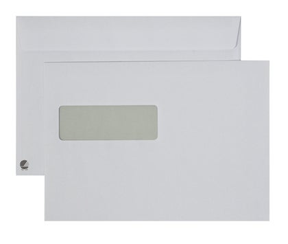 Kuvert med täckremsa