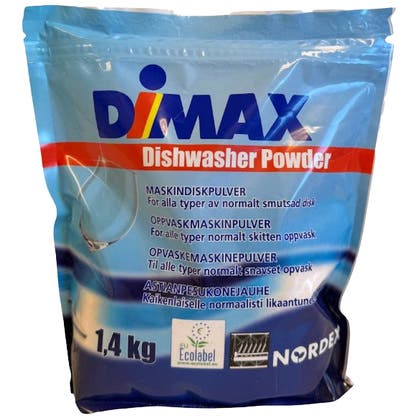 Maskindiskmedel pulver Dimax 1,4 kg