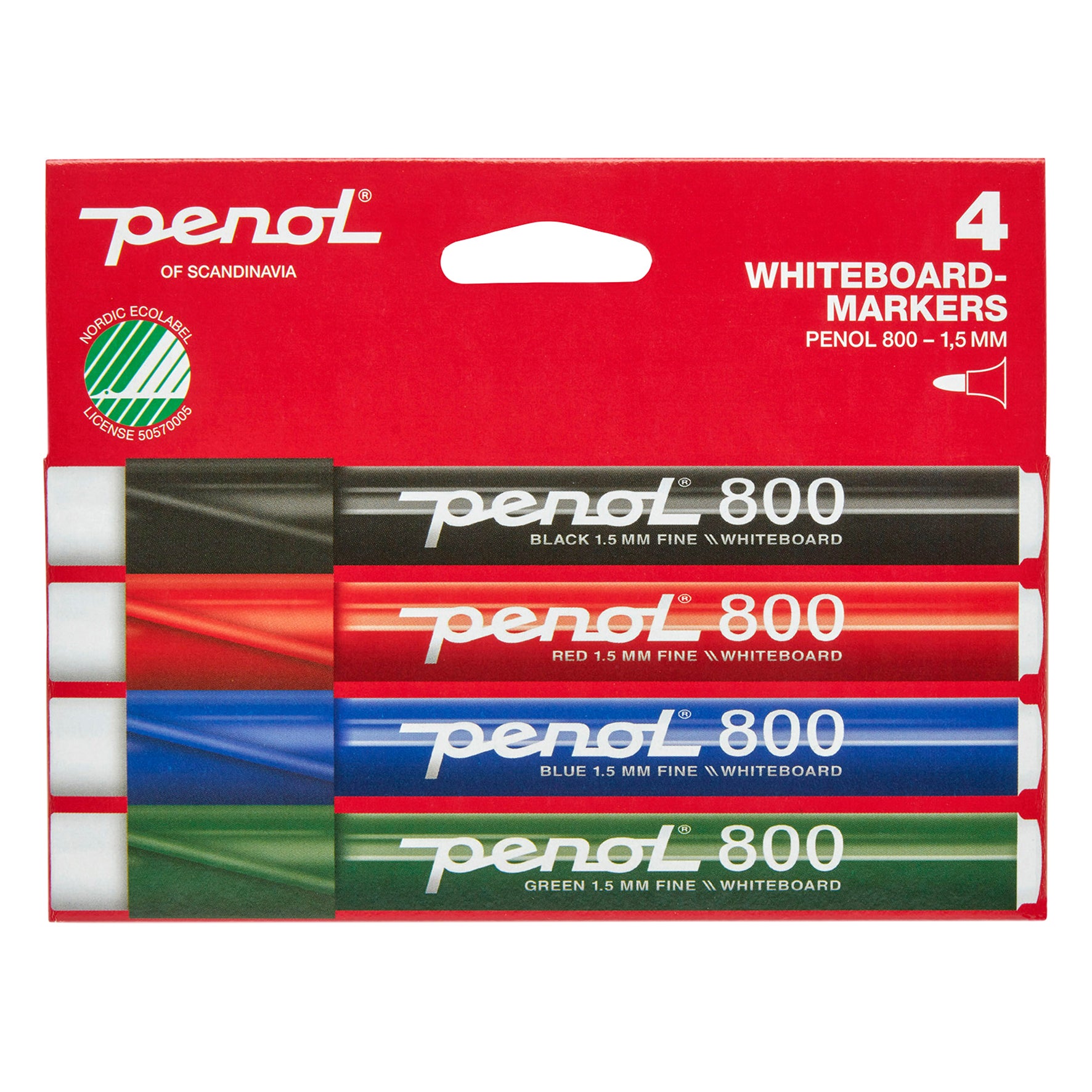 Whiteboard-penna Penol 800 rund