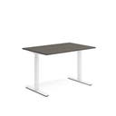 Skrivbord 1200 x 800 mm Mörk ask/Vit