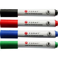 Whiteboard-penna rund spets 4 st/set