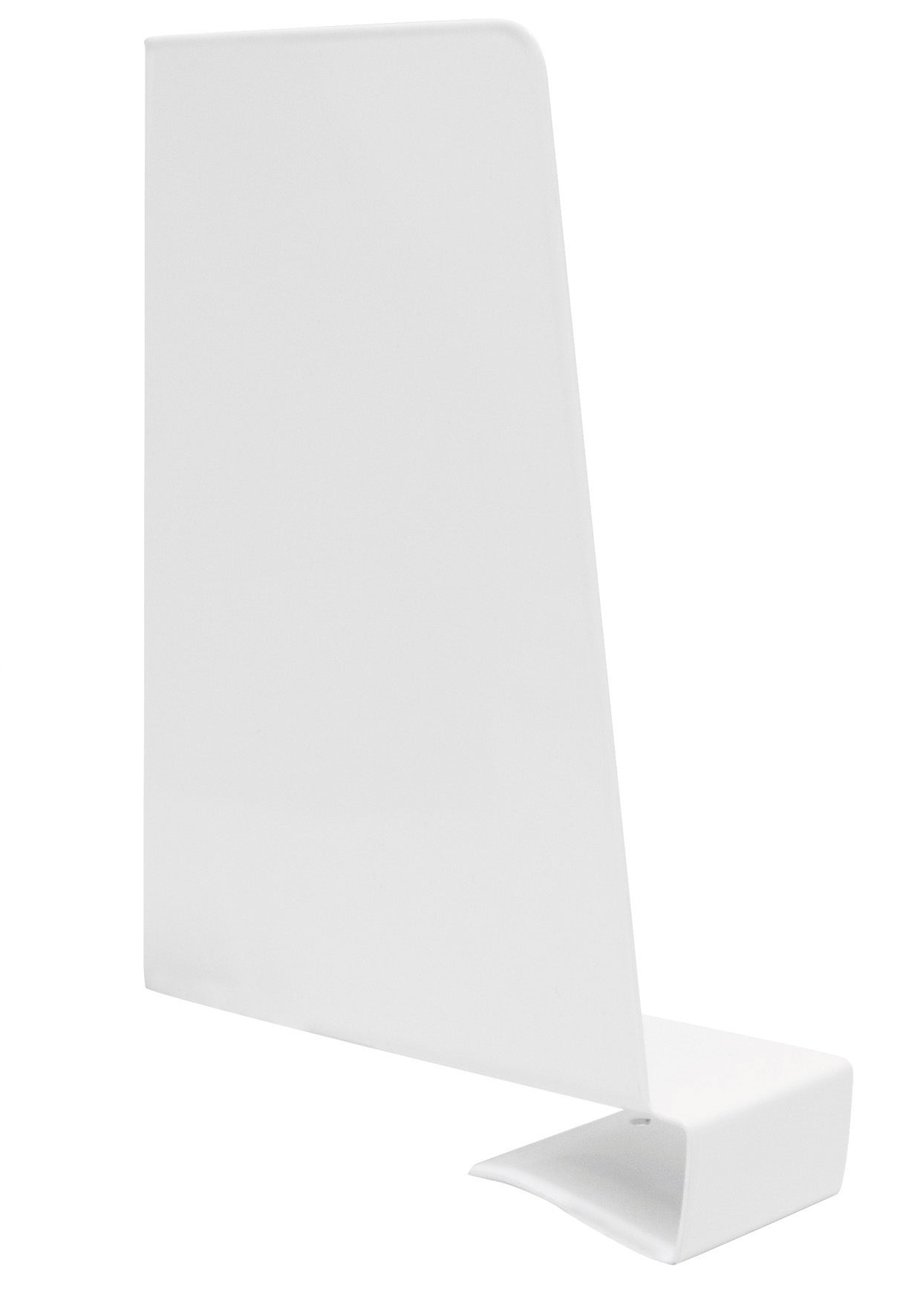 Bokstöd med klämma vit