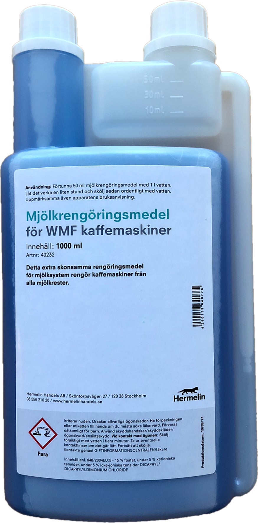 Mjölkrengöringsmedel WMF 1000 ml
