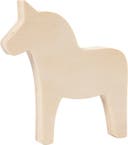 Trähäst 13x12cm