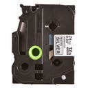 Märkband TZeM951 24 mm svart/matt silvermetallic