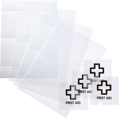 Insticksark Dörr-/Väggskylt Crystal Sign 105x105 mm